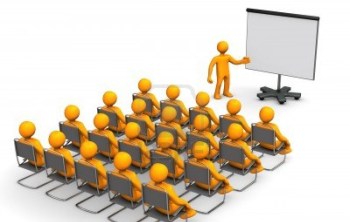 16614791-orange-cartoon-characters-sit-in-on-a-lecture