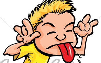 cartoon-of-boy-sticking-his-tongue-out