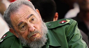 Cuban President Fidel Castro, participat